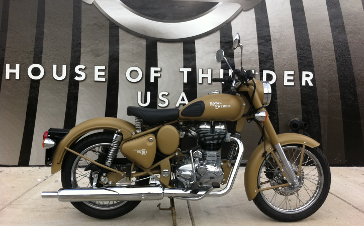 Royal Enfield C5 Military Desert Storm House of Thunder